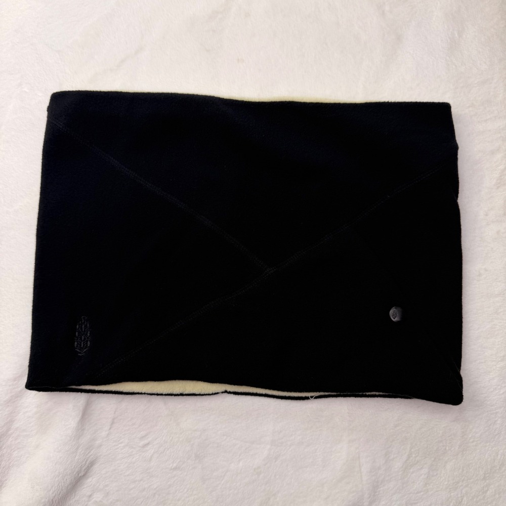 Free People Movement Neck Warmer Fleece Gaiter Black Womens OS